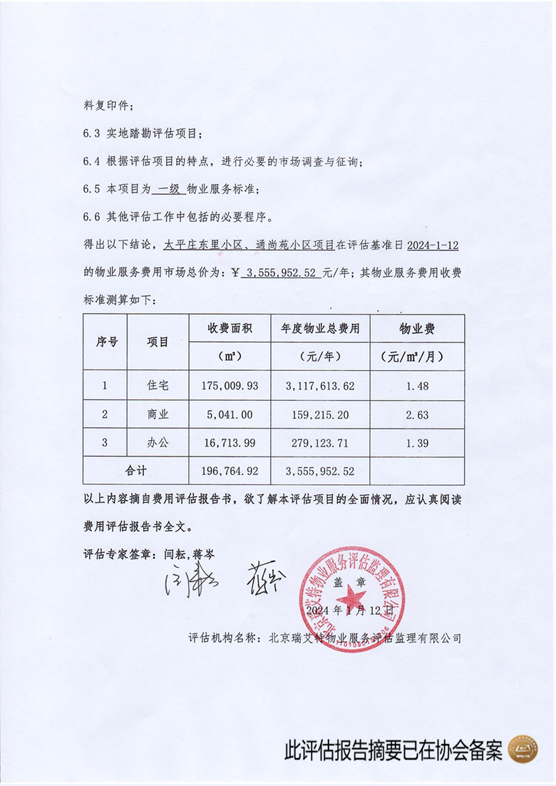 太平庄东里小区、通尚苑小区物业费用评估摘要_02.png
